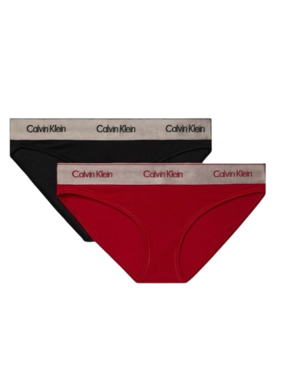 Calvin Klein Womens Modern Cotton Bikini Panties 2 Pack, Size S - New in Box